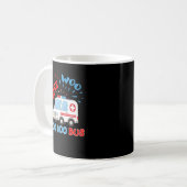 Mug Wee Woo Boo Bus Ambulance Funny EMS EMT Parame (Devant gauche)