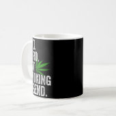 Mug Weed Dad Shirt Funny Stoner Christmas T Smoker Hum (Devant gauche)