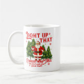 Mug Weed Lover Smoking Light Up Christmas Tree (Gauche)