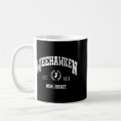 Mug Weehawken Nj New Jersey Vintage Throwback (Gauche)