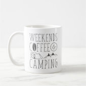 Mug Week-End Café Et Camping (Gauche)
