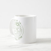 Mug Week-end de camping pour l'enterrement de vie de j (Devant gauche)