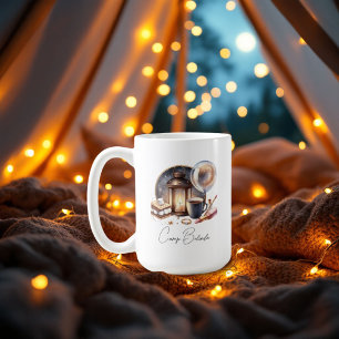 Mug Week-end de célibataire de la mariée de camping