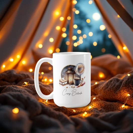 Mug Week-end de célibataire de la mariée de camping