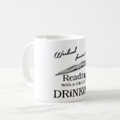 Mug Week-end prévu : Lecture…. (Devant gauche)