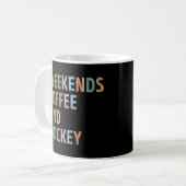 Mug Week-ends Café et maman de hockey (Devant gauche)