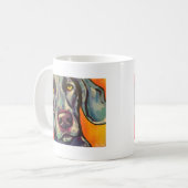 Mug weimaraner (Devant gauche)