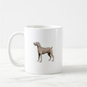 Mug Weimaraner (Gauche)