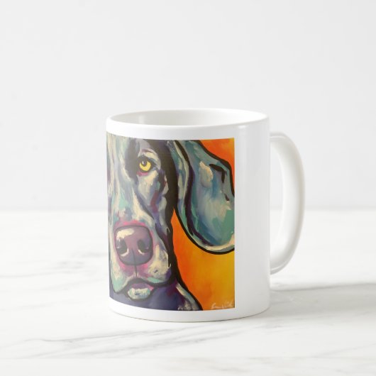 Mug weimaraner (Devant droit)