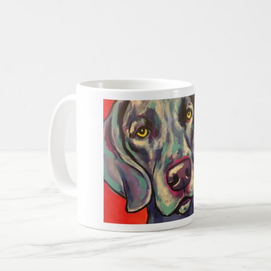 Mug weimaraner (Devant gauche)