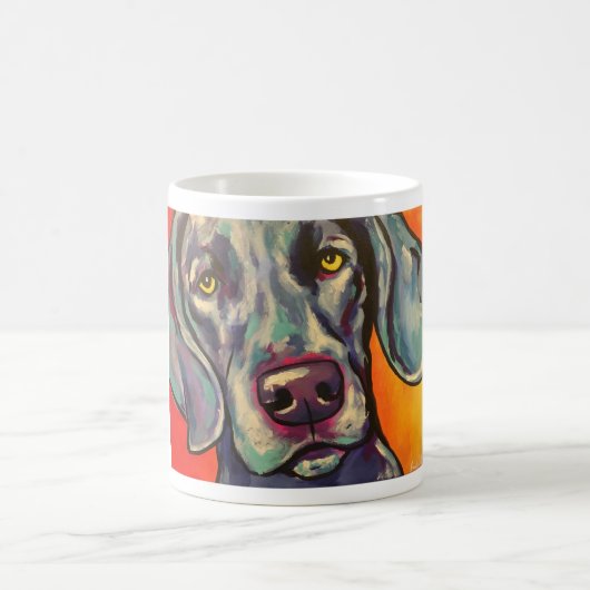 Mug weimaraner (Centre)