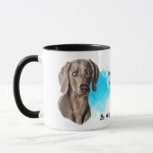 Mug Weimaraner Chien Loyal Ami (Gauche)