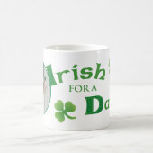 Mug Weimaraner de la Saint Patrick (Centre)