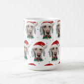 Mug Weimaraner Dog Breed Christmas Stars (Centre)