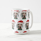 Mug Weimaraner Dog Breed Christmas Stars (Devant droit)