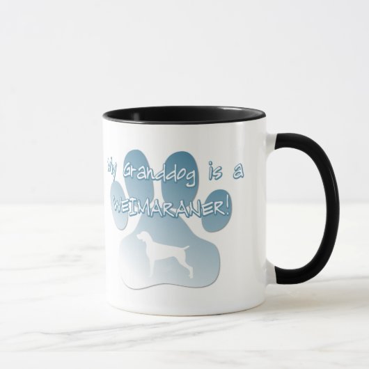 Mug Weimaraner Granddog (Droite)