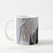 Mug Weimaraner Qu'il neige Noël (Gauche)