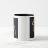 Mug Weimaraner, tir de studio (Centre)