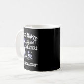 Mug Weird Aunt Builds Character Funny Silly Goose Aunt (Devant gauche)