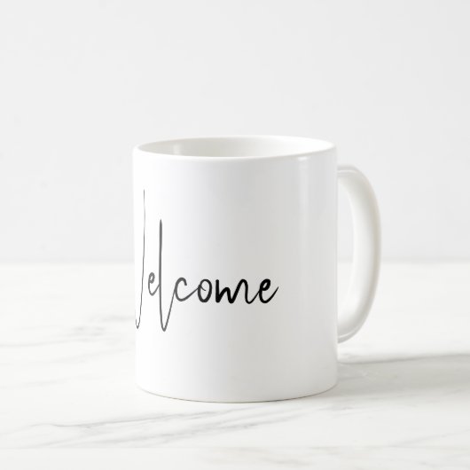 Mug Welcome (Devant droit)