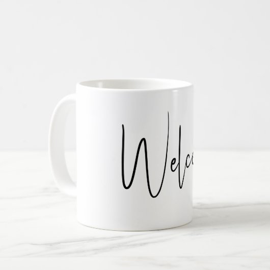 Mug Welcome (Devant gauche)