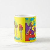 Mug Welcome Back Paintbrushes Primary Colors  (Centre)