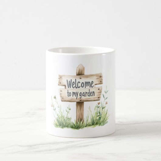 Mug Welcome Garden (Centre)