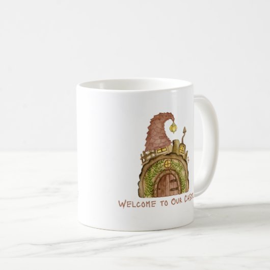 Mug Welcome to Our Castle on a  (Devant droit)