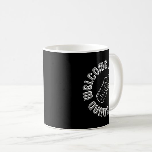 Mug Welcome To The Dad Squad New Dads First Time Fathe (Devant droit)