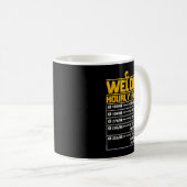 Mug Welder Funny cadeau à tarif horaire pour Welder (Devant droit)