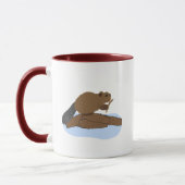 Mug Well I’ll Be Dammed Design | Sassy Beaver Pun (Gauche)