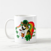 Mug Welsh Corgi St Patricks Day (Gauche)