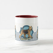 Mug Welsh terrier (Centre)