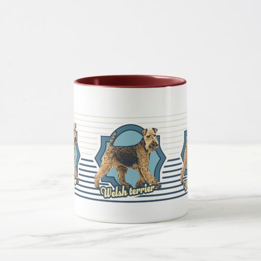 Mug Welsh terrier (Centre)