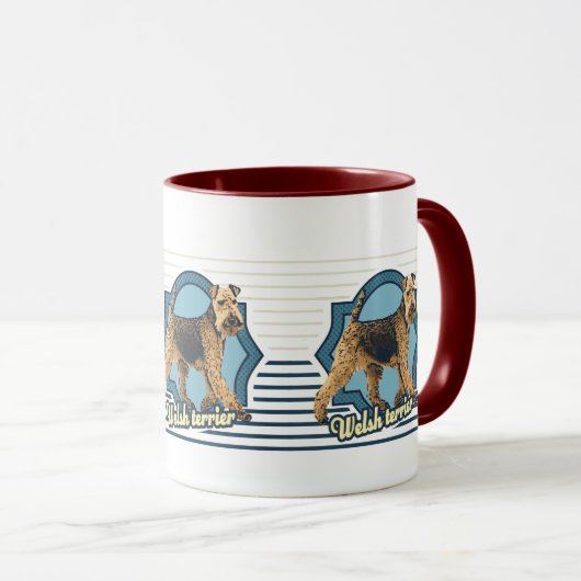 Mug Welsh terrier (Devant droit)