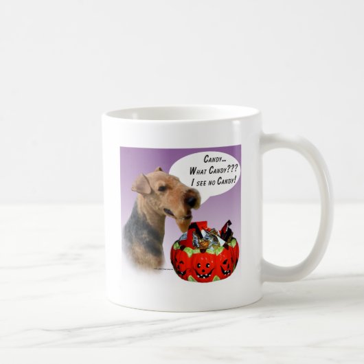 Mug Welsh Terrier Halloween Candy (Droite)