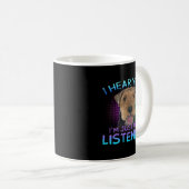 Mug Welsh Terrier Je vous entends ne pas écouter (Devant droit)