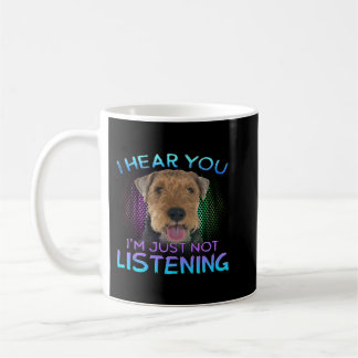 Mug Welsh Terrier Je vous entends ne pas écouter