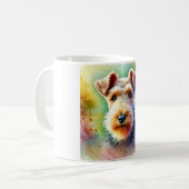 Mug Welsh Terrier Serenity 300824AREF117 - Watercolor (Devant gauche)