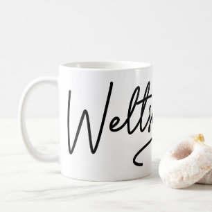 Mug Weltschmerz, Mot allemand, Guérison du monde, Alle
