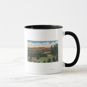 Mug Wenatchee, WashingtonView d'Ohme fait du jardinage
