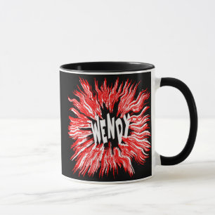 Mug Wendy Name Star en rouge