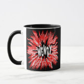 Mug Wendy Name Star en rouge (Gauche)