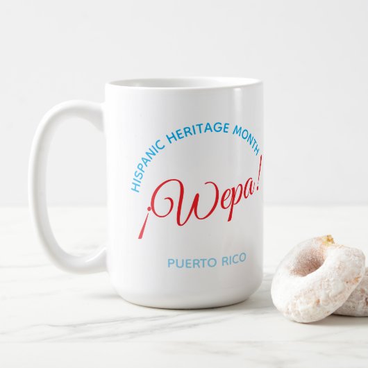 Mug Wepa! Porto Rico (Avec donut)