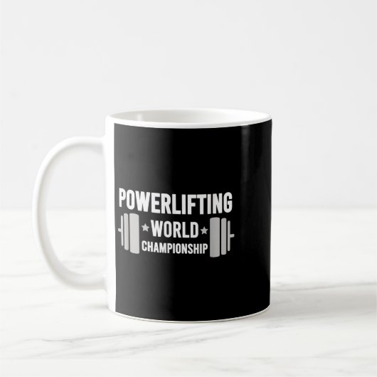 Mug Werlifter Motivational Gym Werlifting World Chamon (Gauche)