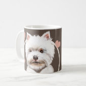 Mug West Highland Terrier Dog Chaque Snack Que Vous Fa (Devant gauche)