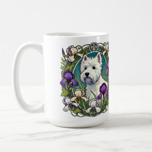 Mug West Highland Terrier Westie (Gauche)