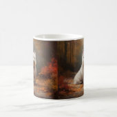 Mug West Highland White Terrier à l'automne Leaves aut (Centre)