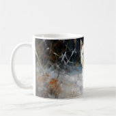 Mug West Highland White Terrier Laissons neiger Noël (Gauche)