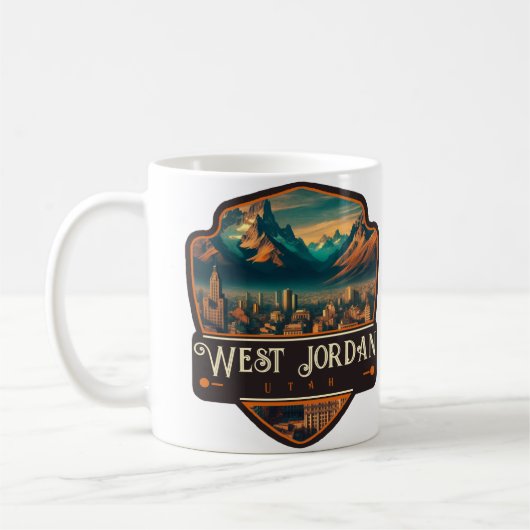 Mug West Jordan, Utah | Vintage (Gauche)